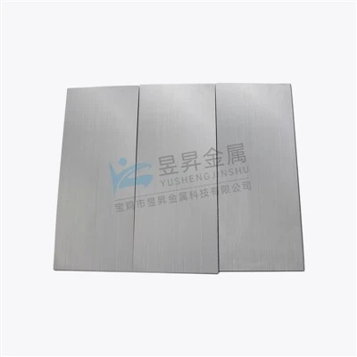 C103 Niobium Alloy plata